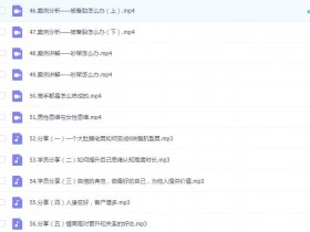 老吴《高级情商私教课》完整版