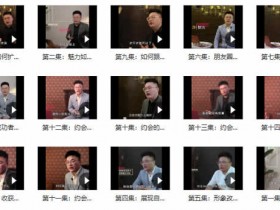 靓男《旭旭私教3.0- 靓男私人订制》视频教程