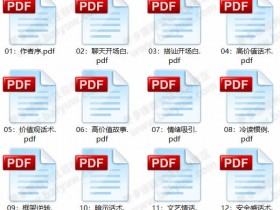 核心方法《可复制聊天话术手册》PDF电子书