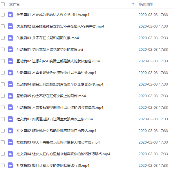 柯李思Chris团队课程合集