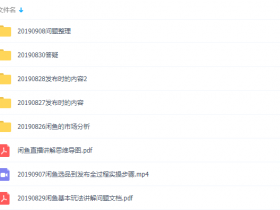 嗨推《闲鱼搬砖副业,日入200-300+》教程 百度网盘下载