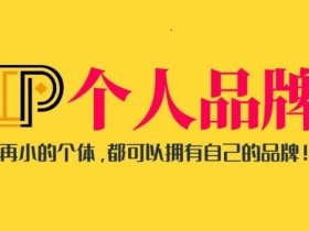 自媒体教程《快速打造自己的专属个人IP》视频课程