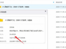 算爱研习社《陆琪15天脱单》完整版