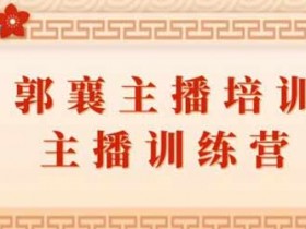 短视频副业《播培训课,主播训练营直播间话术训练》音频教程