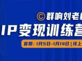 自媒体《IP变现训练营第五期》视频教程