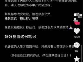 图文号副业：抖音小红书图文号变现攻略，教你日入500+