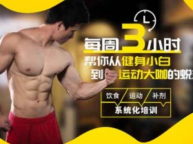 自我提升《扔掉无效健身!每周3小时,拥有完美身材》视频教程