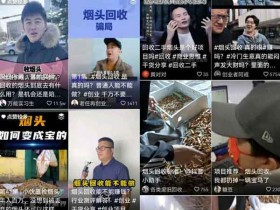 信息差副业:日入500+烟头回收项目思路和方法