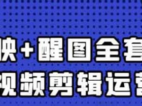 短视频副业《短视频剪辑运营实操班 0基础教学七天入门到精通》视频教程