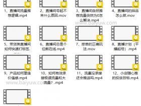 抖音带货《抖音直播带货全攻略系列专业课》视频教程