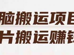 副业推荐:无脑搬运项目 图片搬运开展副业