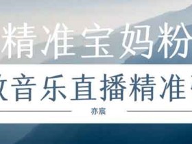 自媒体副业《小孩怕笨高阶引流宝妈粉,垂直变现新玩法》视频教程