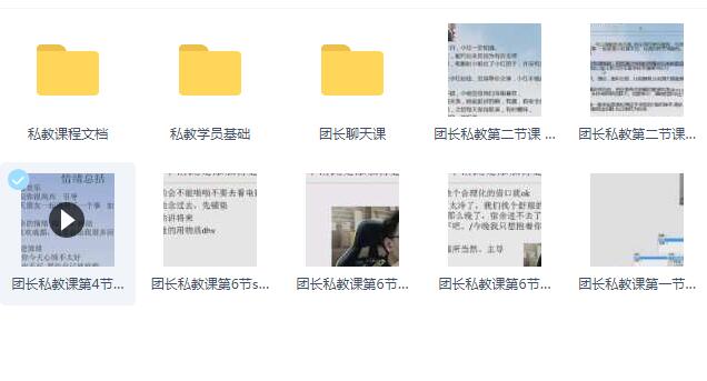 团长私教视频课程全套完整版