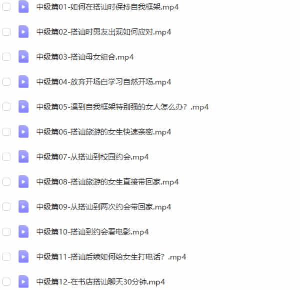 柯李思Chris团队课程合集