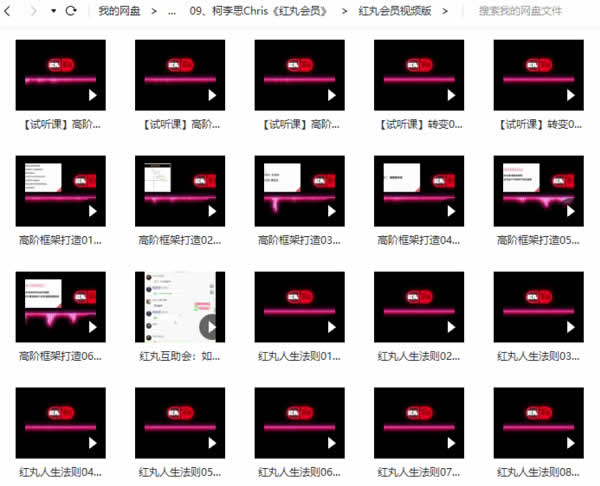柯李思Chris团队课程合集