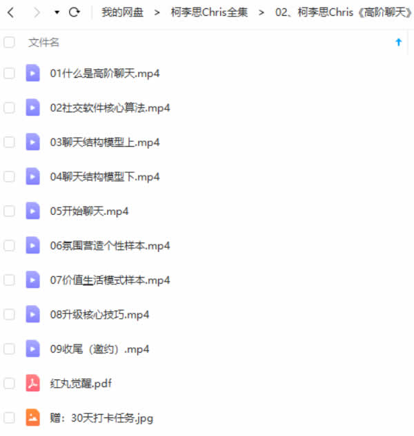 柯李思Chris团队课程合集