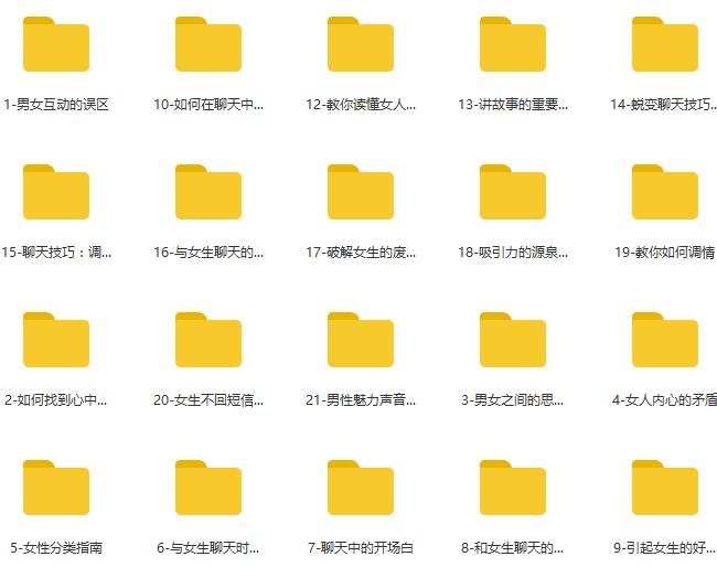 小鹿情感:《遇女心经》《全民情敌》《完美男友》合集至尊套课