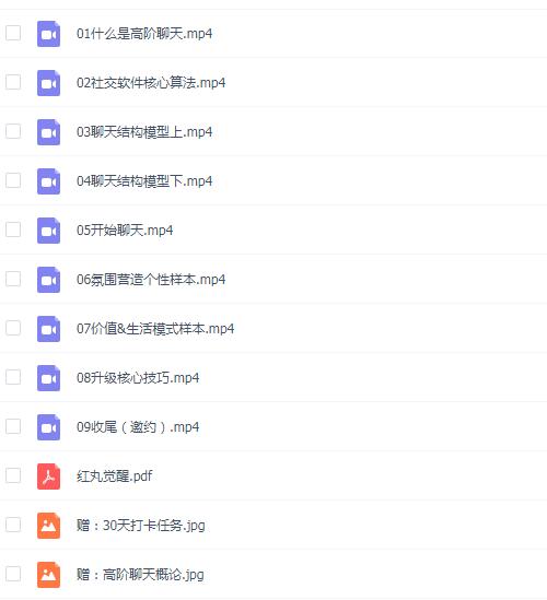 柯李思Chris《高阶聊天》 完整版百度网盘