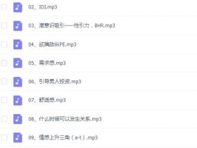 撩凯子：女生恋爱课程