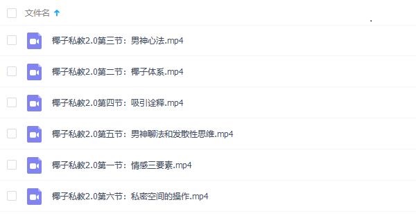 椰子私教2.0 内部课程 百度网盘下载