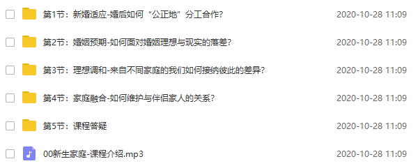 陈若汐《新生家庭 幸福婚姻的秘诀》教程百度网盘下载