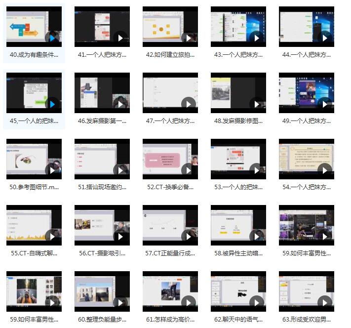 浪ji情感《CT私教12000钻石会员课程》完整版