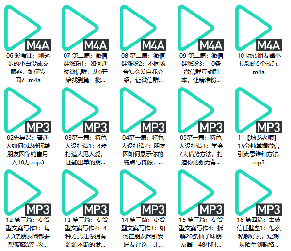 自媒体副业《30天卖货破万计划》完整版网盘下载