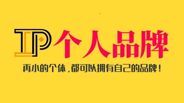自媒体教程《快速打造自己的专属个人IP》视频课程