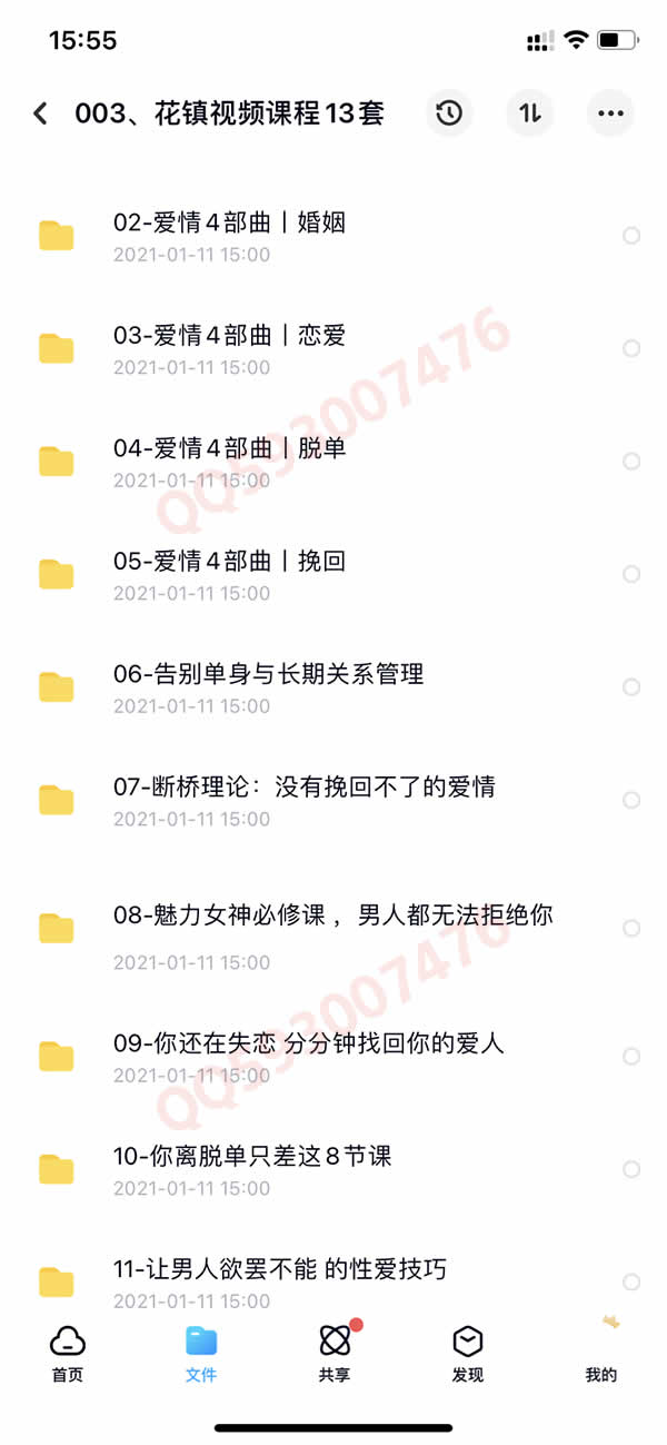 撩汉撩凯子全系列 女生恋爱课程550G合集