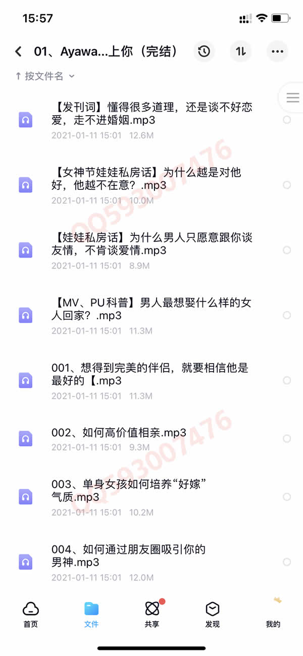 撩汉撩凯子全系列 女生恋爱课程550G合集