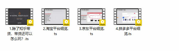 知乎好物训练营《教你0成本变现赚钱》教程视频版