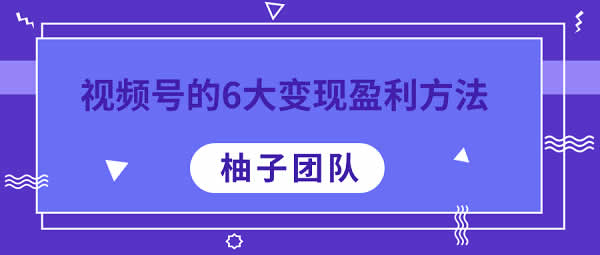 抖音运营教程《抖音的6大盈利方式》视频完整版