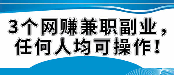 副业项目《零3个基础网赚教程》