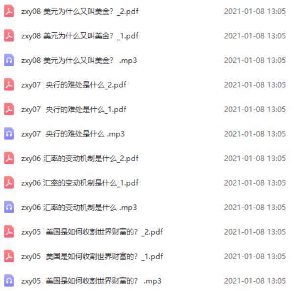 投资理财《个人投资课》完整版