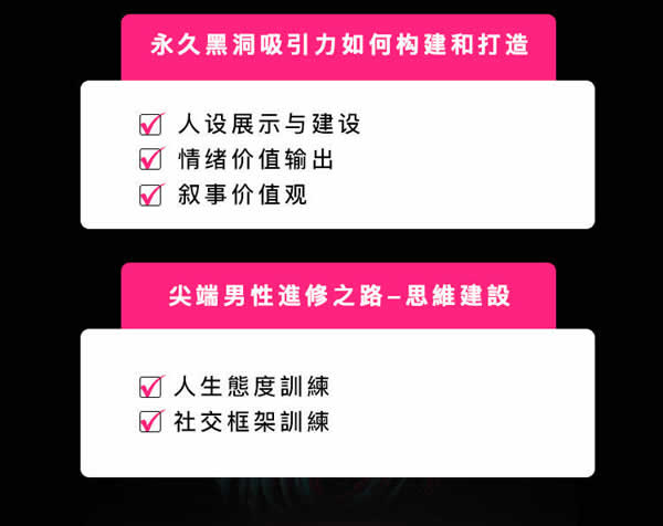 瑞恩原创社交《自然吸引》10节高级课完整版