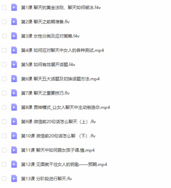 假面团队《完美蜕变课程》视频教程