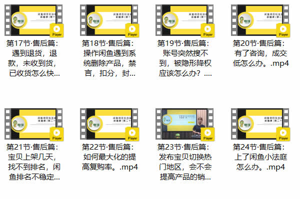 电商副业《咸鱼无货源项目,教你从0到月入20万+》视频教程