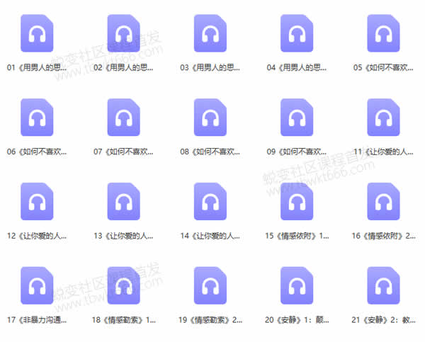 源靖《情感读书训练营》音频教程