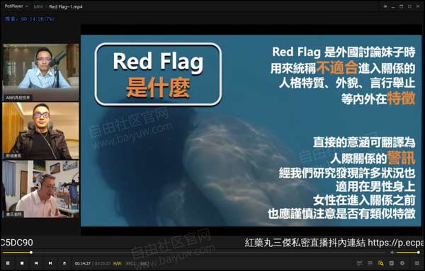 红药丸三杰付费直播《三主题》视频教程