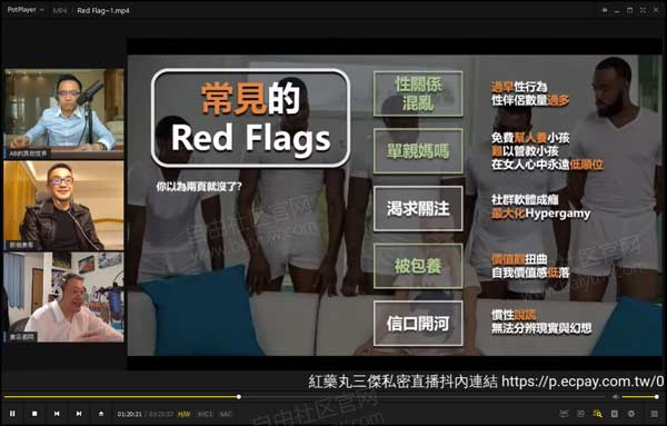 红药丸三杰付费直播《三主题》视频教程