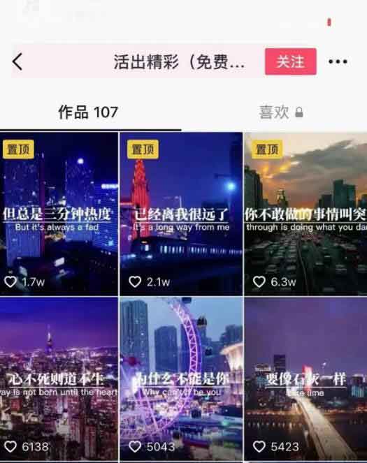 短视频教程《抖音励志语录项目》视频教程