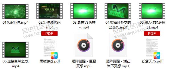 真爱之门《矩阵觉醒》视频教程