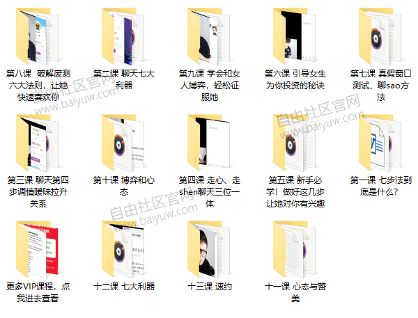 简单恋爱学《聊天七步法》视频课程