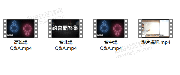 AMG《约会过程实战解析》视频教程