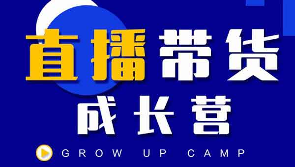 抖音直播副业《抖商公社直播带货成长营》视频教程