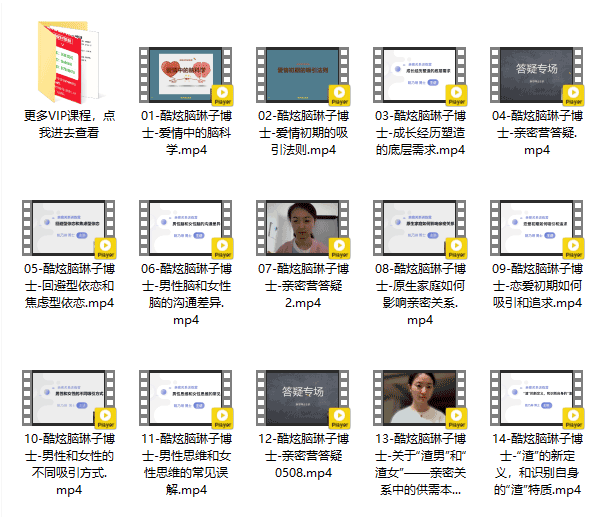 琳子博士《亲密关系训练营 22年6月结营》视频教程