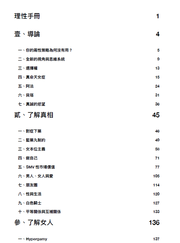 红丸作家《理性手册》