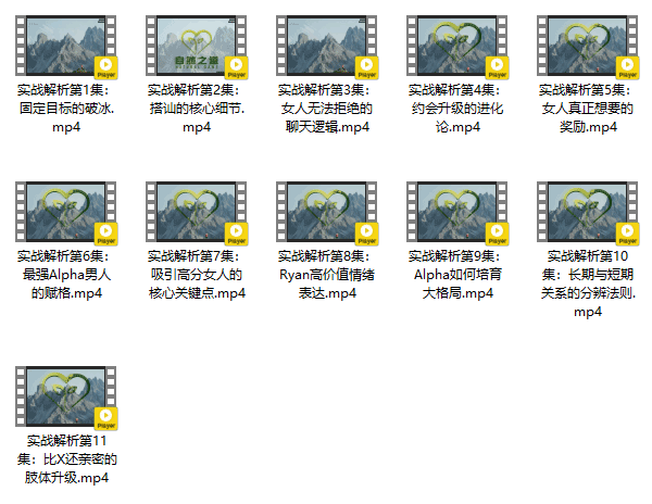 瑞恩Ryan《自然之道 基础版》视频教程