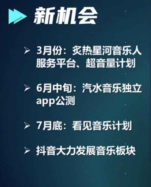 抖音副业:抖音看见音乐计划,给普通人带来翻身机会!
