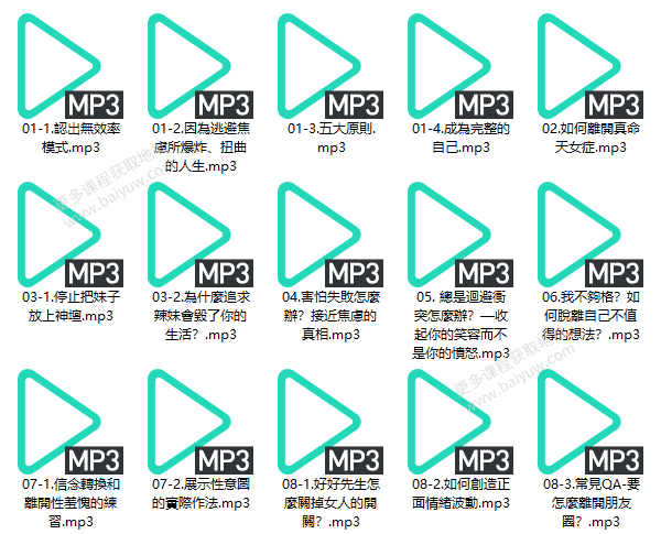 AMG《暖男的冬天PODCAST全套蒐藏》音频教程